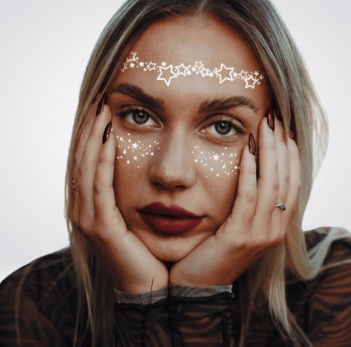 glow in the dark tattoo sticker