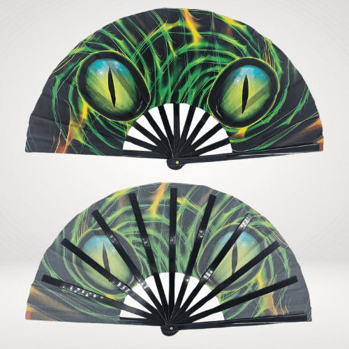 folding fan for rave