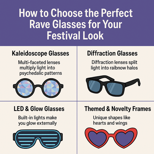 How to Choose the Perfect Rave Glasses for Your Festival Look
