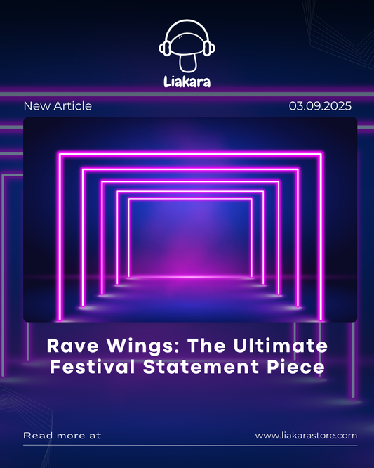 Liakara store graphic about rave wings