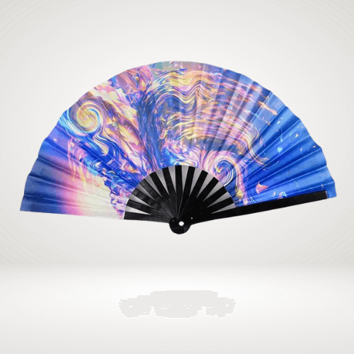 festival folding fan