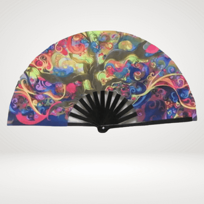 festival folding fan