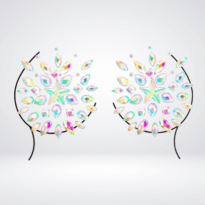 crystal nipple pasties