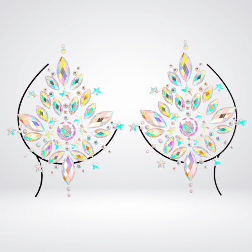 crystal nipple pasties