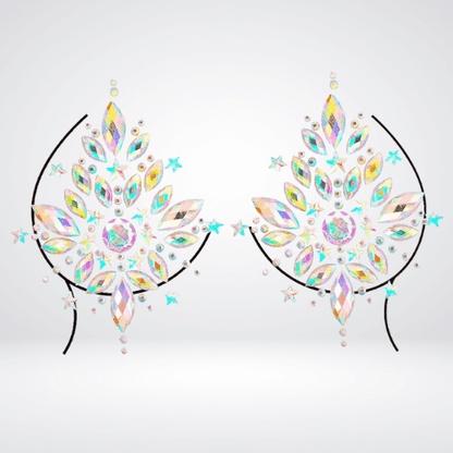 crystal nipple pasties