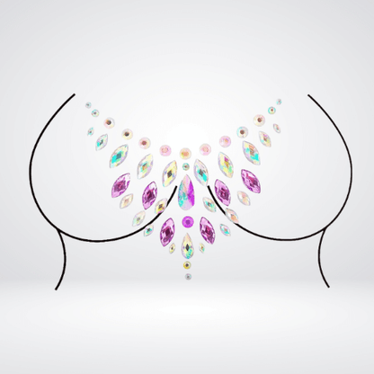 crystal nipple pasties