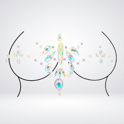 crystal nipple pasties