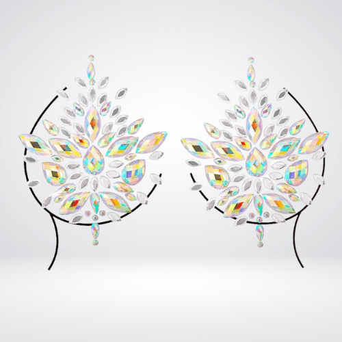 crystal nipple pasties