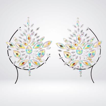 crystal nipple pasties