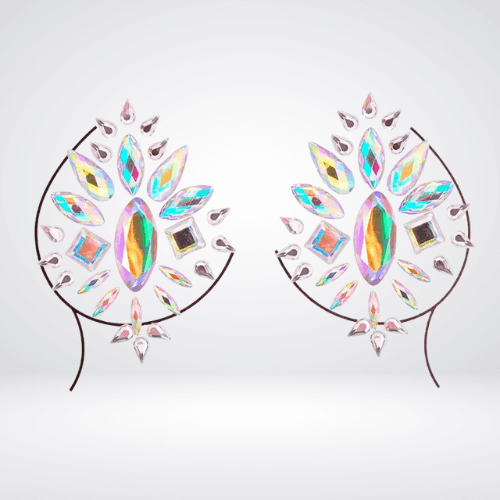 crystal nipple pasties