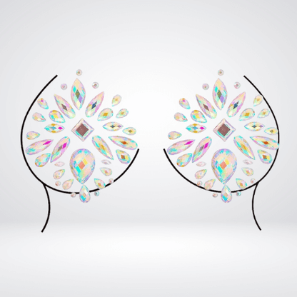 crystal nipple pasties