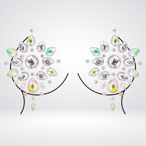 crystal nipple pasties