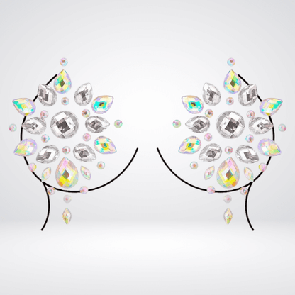 crystal nipple pasties