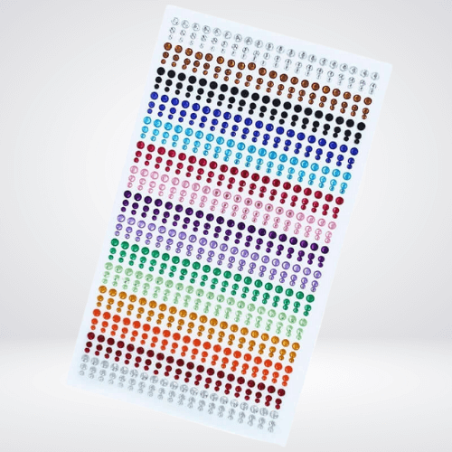 festival face crystals