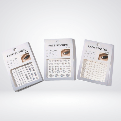 festival sticker for face