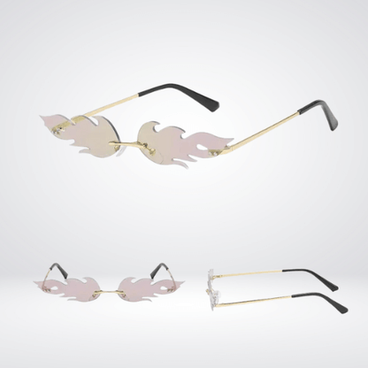 pink flame sunglasses
