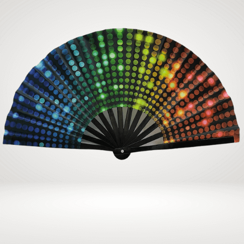 festival folding fan