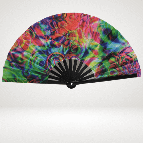 festival folding fan
