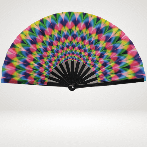 festival folding fan