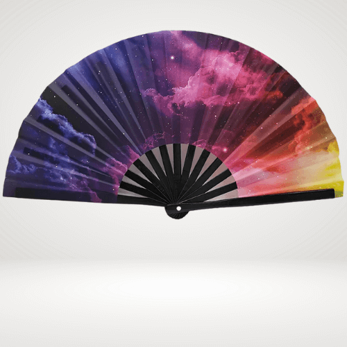 festival folding fan