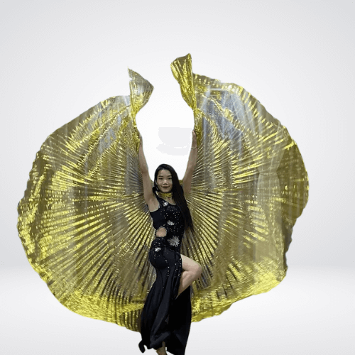 holographic angel wings