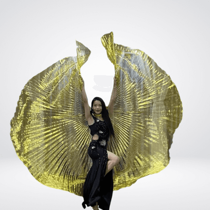 holographic angel wings