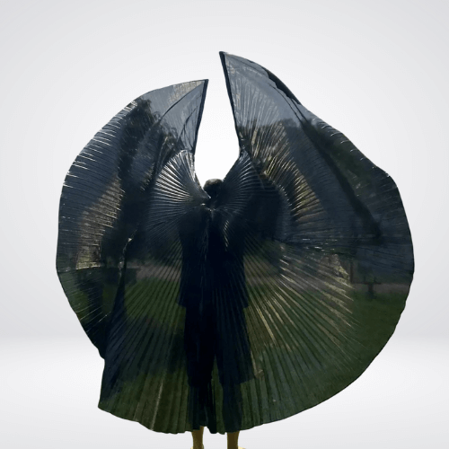 holographic angel wings