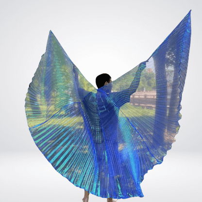 holographic angel wings