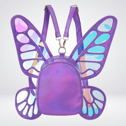  Holographic Butterfly Backpack