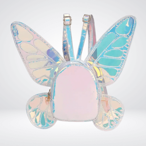 Holographic Butterfly Backpack
