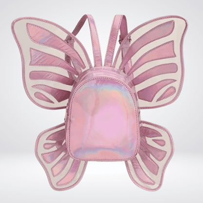 Holographic Butterfly Backpack