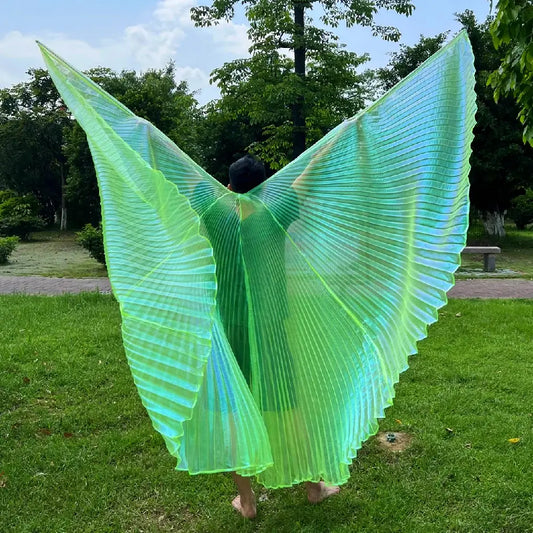 Holographic angel wings