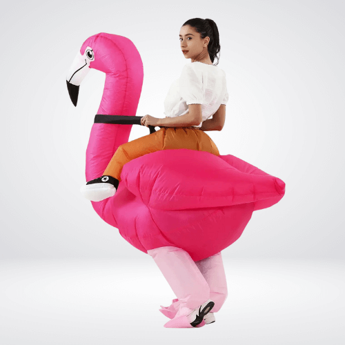 Inflatable Flamingo Costume