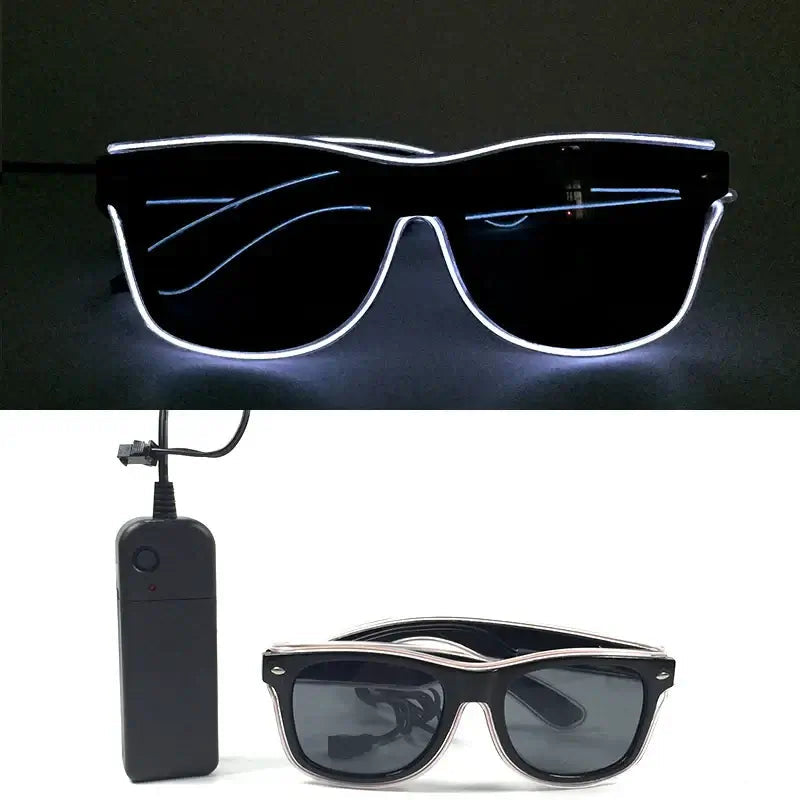 led rave glasses