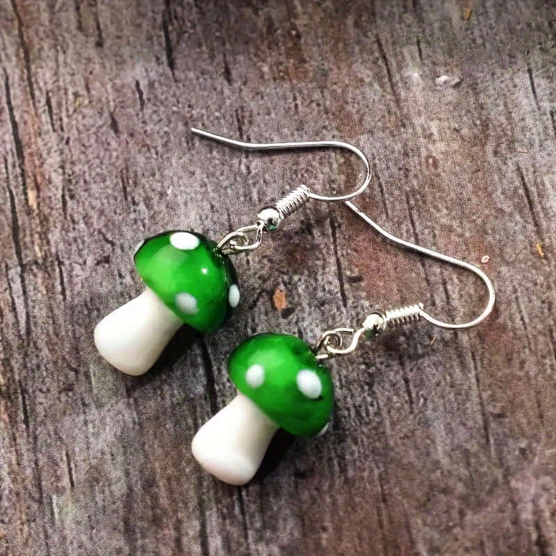 Mushroom Earrings 