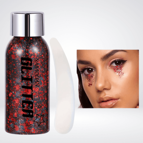 festival face glitter