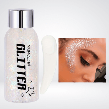 festival face glitter