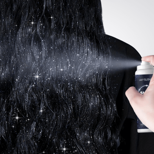 Hair Spray With Glitter