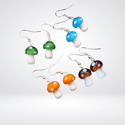Mushroom Earrings