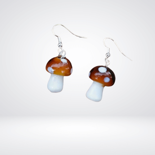 Mushroom Earrings