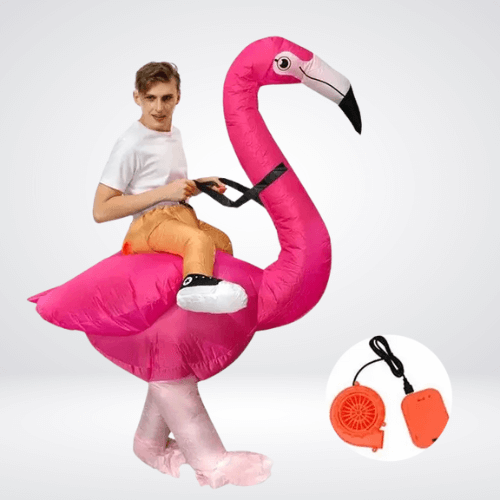 Inflatable Flamingo Costume