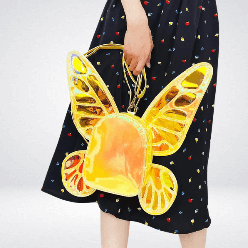  Holographic Butterfly Backpack