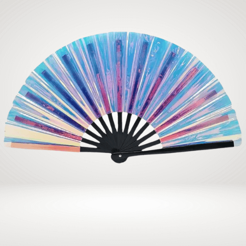 Holographic folding fan