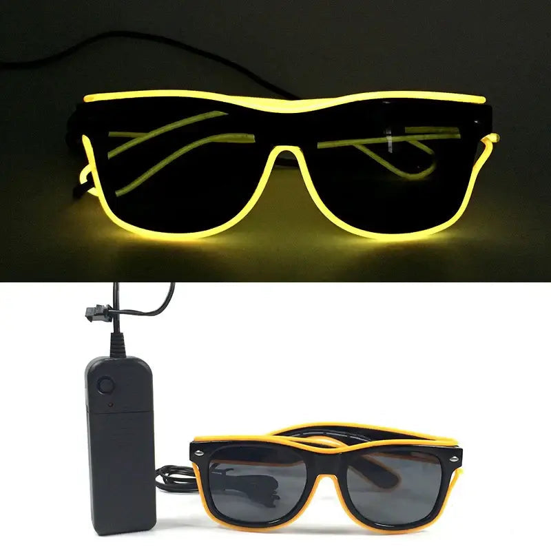 led glasses 