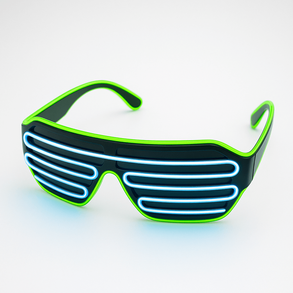 led light for glasses