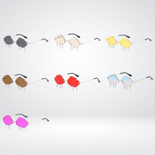 funky festiva glasses