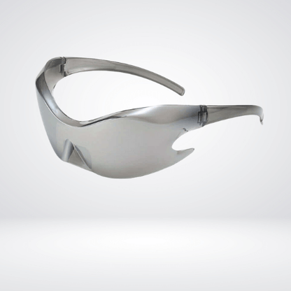silver rave glasses