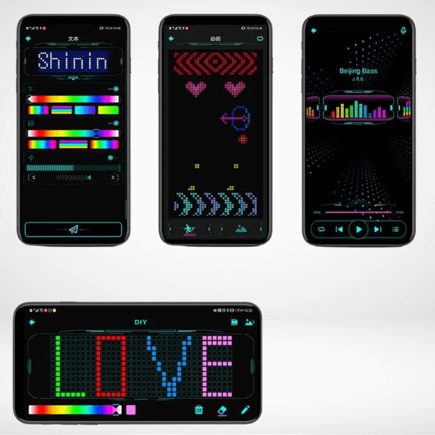 Bluetooth Led Glasses